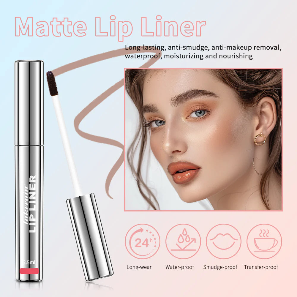 Peel-Off Lip Liner; Lipstick Tattoo